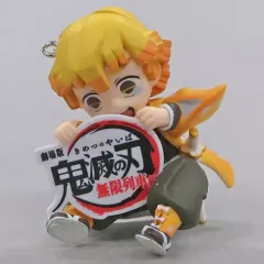 【中古】雑貨 我妻善逸 「劇場版 鬼滅の刃 無限列車編×ローソン チャーム付きフィギュア」