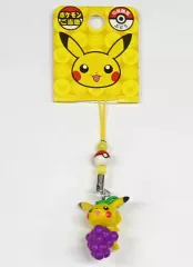 【中古】ストラップ ピカチュウ ぶどう ポケモンご当地ビーズストラップ 「ポケットモンスター」 山梨限定