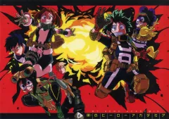 【中古】ポスター A3クリアポスター 集合 「僕のヒーローアカデミア」 ジャンプキャラクターズストア限定