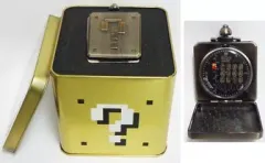 【中古】置き時計・壁掛け時計(キャラクター) マリオ＆コイン ハテナブロックポケットウォッチ 「スーパーマリオブラザーズ」