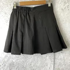 GRL グレイル レディース ミニスカート プリーツスカート ブラック サイズM 〇□