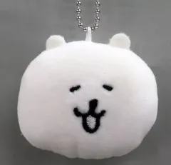 【中古】キーホルダー ナガノのくま(アハハ) 「自分ツッコミくま×ちいかわ なんか小さくてかわいやつ ナガノマーケット 鈴入りおかおマスコット」