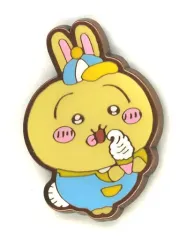 【中古】バッジ・ピンズ うさぎ(アイスクリーム) 「ちいかわ なんか小さくてかわいいやつ ちいかわワクワクゆうえんち ピンズコレクション」