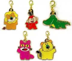 【中古】雑貨 全5種セット 「たべっ子どうぶつメタルチャーム」