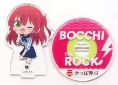 【中古】アクリルスタンド・アクリルパネル [単品] 喜多郁代(私服) ミニアクリルスタンド 「劇場総集編ぼっち・ざ・ろっく! Re：/Re：Re：×かっぱ寿司」 まんぷくセット注文特典