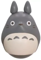 【中古】雑貨 大トトロ(グレー) 「となりのトトロ ぽってりゆらゆらおきあがりこぼし」