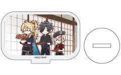 【中古】アクリルスタンド・アクリルパネル 小竜景光＆燭台切光忠＆日向正宗 「アクリルぷちスタンド 特 刀剣乱舞-花丸- 雪月華 07.グラフアートイラスト」