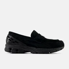 New Balance U1906 Loafer Black Suede／オールブラック ローファースニーカー メンズ レディース 軽量・高クッション・上質スエードモデル