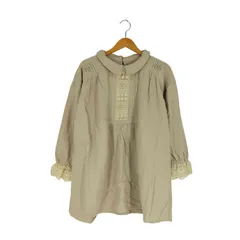 サマンサモスモス samansa Mos2 レース貼りチュニックブラウス レディース FREE 