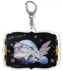 【中古】キーホルダー・マスコット(キャラクター) 鶴丸国永(戦闘) 「活撃 刀剣乱舞 アクリルキーホルダー グラフアートデザイン 01」