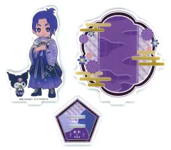 【中古】アクリルスタンド・アクリルパネル 御影玲王×クロミ 背景付きアクリルスタンド 「ブルーロック×サンリオキャラクターズ POP UP SHOP」