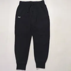 レディース UAライバルフリース ジョガーパンツ 1379438-001 ブラック M