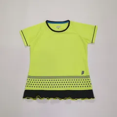 レディース　テニス　ゲームシャツ WL5061 イエロー M