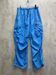 ■ROXY ロキシー LSP BIGDEALワイドカーゴパンツ sizeL/青 ◇■レディース