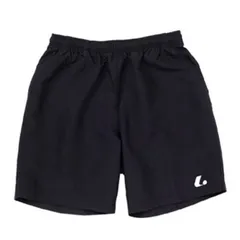 ルーセント LUCENT ジュニアハーフパンツ XLS5309J テニスWUPニットH・3 4P (XLS5309J)、ﾌﾞﾗｯｸ