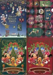 【中古】クリアファイル 集合 クリアホルダー4枚 「ディズニー・クリスマス2021」 東京ディズニーリゾート限定