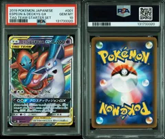 【PSA10】 エーフィ&デオキシスGX 001/031 TAG TEAM スターターセット 2019 POKEMON JAPANESE TAG TEAM STARTER SET 001 ESPEON & DEOXYS GX