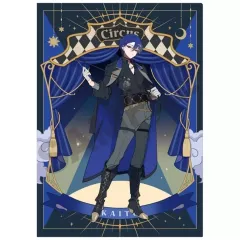 【中古】クリアファイル KAITO A4シングルクリアファイル ブラックサーカス 「初音ミク POP UP SHOP ～エンジョイ大阪!2024～」