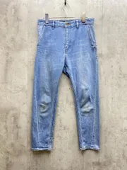 BEAUTY&YOUTH UNITED ARROWS ビューティーアンドユース テーパード スキニー デニムパンツ sizeS/水色  ■■レディース