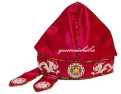 男の子トリョンモ・龍刺繍深紅■toryonmo-3-s【ギフト】【お土産】【誕生祝】