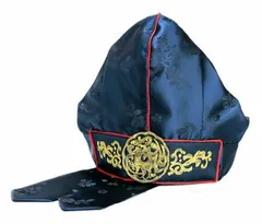 男の子トリョンモ・金刺繍紺■toryonmo-10-s【ギフト】【お土産】【誕生祝】