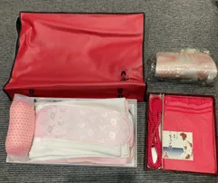 礼装小物セット 赤バッグ付き　着物　着付け　小物　セット売り　　1226SE