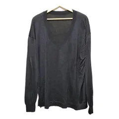 Chaos(カオス) 長袖セーター サイズF レディース美品  - 黒 Vネック