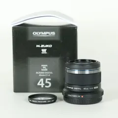 2025年最新】olympus 単焦点レンズ m.zuiko 45mm f1.8 ブラックの人気