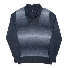 H&M ショールカラー ニット M