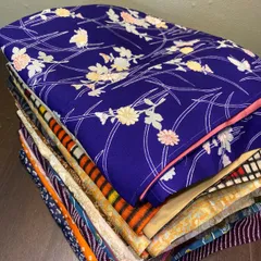 【まとめ売り】正絹着物15枚 リメイク素材　ハンドメイド向け