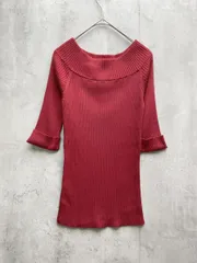 新品 UNITED ARROWS ユナイテッドアローズ ニット セーター sizeF/赤 ◇■レディース