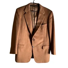 【管2512-265】Burberrys バーバリーズ ウール×キャメル ジャケット ヴィンテージ テーラード メンズ  中古