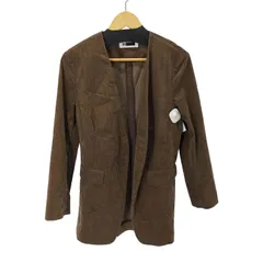 エイチビューティーアンドユースユナイテッドアローズ H BEAUTY ＆ YOUTH UNITED ARROWS ソフトコーデュロイノーカラージャケット レディース JPN：S のサムネイル