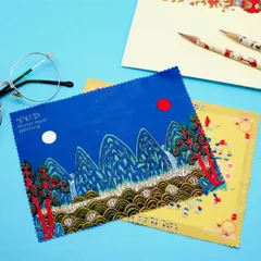 『韓国民画』メガネ拭き 眼鏡クロス 高級 マイクロファイバー■megane-1-s【韓国】【ギフト】【かわいい】【おしゃれ】【眼鏡】【おすすめ】【お土産】