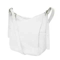 【美品】DRESSTERIOR ドレステリア バッグ ホワイト 白 | 25春夏 シュリンクレザー ショルダーバッグ / ホーボーバッグ | 肩掛け 斜め掛け カウレザー | ブランド カバン【レディース】【中古】のサムネイル