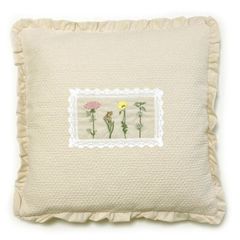 EN FIL D'INDIENNE クッションカバー オンフィル 刺繍 - メルカリ