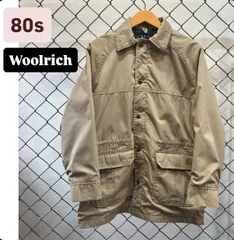 80s Woolrich マウンテンジャケット　ブランケットジャケット　80年代　ウールリッチ　紺タグ　古着　ヴィンテージ　メンズ古着　レディース古着　メンズ　レディース　ユニセックス　アウトドア　ブランド　ファッション　人気ブランド　即日発送　ベージュ　S