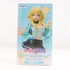 藍沢エマ(あいざわえま) ぶいすぽっ!スケールフィギュア -Play with paint-vol.6〜GiGO限定〜 プライズ フクヤ