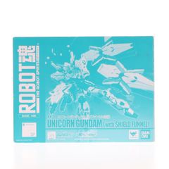 혼 웹 상점 한정 ROBOT혼(SIDE MS) 유니콘 건담(실드 깔때기 장비) 기동 전사 건담 UC(유니콘) 완성품 가동 피규어 반다이