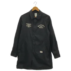 BEDWIN & THE HEARTBREAKERS (ベドウィンアンドザハートブレイカーズ) コーチジャケット型ナイロンコート メンズ ブラック 3