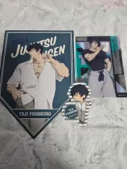 まとめ売り) 呪術廻戦 懐玉・玉折 伏黒（ふしぐろ）、甚爾 はがき、クリアカード、ステッカー グッズ