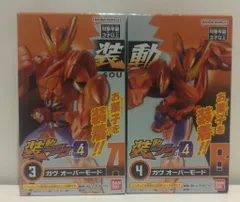 バンダイナムコ 装動 仮面ライダーガヴ GV4 仮面ライダーガヴ 仮面ライダーガヴ オーバーモード 3+4セット