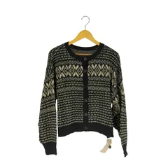 サマンサモスモス samansa Mos2 前後着ジャカード柄カーディガン レディース FREE 