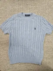 ポロ 半袖ニット S