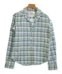 レディース 【極美品✨️Frank&Eileen リネン100% 】 麻 チェック シャツ