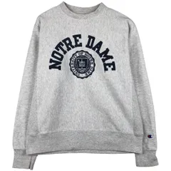 古着 チャンピオン Champion REVERSE WEAVE リバースウィーブ NOTRE DAME ノートルダム大学 カレッジスウェットシャツ/eaa605169