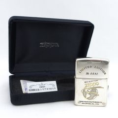 希少・新品】ZIPPO 銀張り 20μ 碇（アンカー）モチーフ 1996年製 