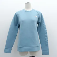 THE NORTH FACE / ノースフェイス ◆スウェット/TECH AIR SWEAT CREW/水色/サイズS NT12087 【レディース/ガールズ/LADY/女性/婦人】 レディースファッション【中古】 