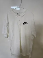 ナイキ 白 半袖 ポロTシャツ XXL