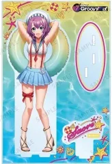 【中古】アクリルスタンド・アクリルパネル 日高さおり(マリンセーラーver.) 描き下ろしイラスト パーツ付きBIGアクリルスタンド 「D4DJ Groovy Mix」